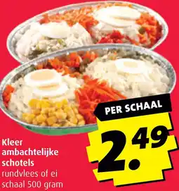 Boni Kleer ambachtelijke schotels aanbieding