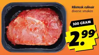 Boni Ribsteak culinair aanbieding