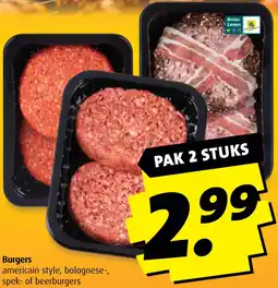 Boni Burgers aanbieding