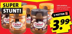 Boni Calvé pindakaas aanbieding