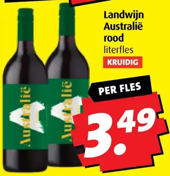 Boni Landwijn Australië rood aanbieding