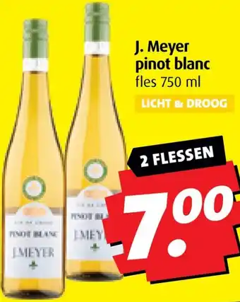 Boni J. Meyer pinot blanc aanbieding