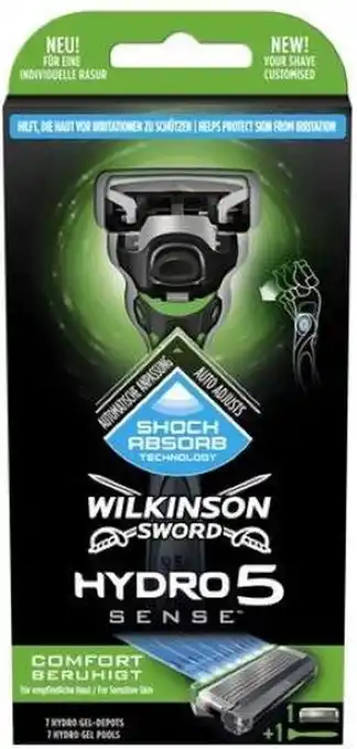Bol.com Wilkinson Sword scheermesje Hydro 5 sense met 1 mes aanbieding