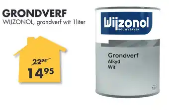 Bouwhof Wijzonol Grondverf 1 liter aanbieding