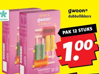 Boni gwoon dubbellikkers aanbieding