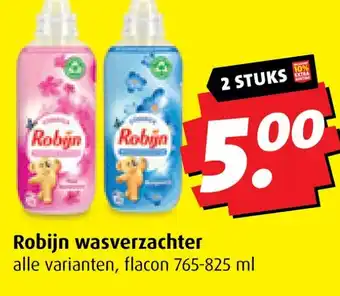 Boni Robijn wasverzachter aanbieding
