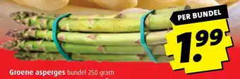 Boni Groene asperges aanbieding