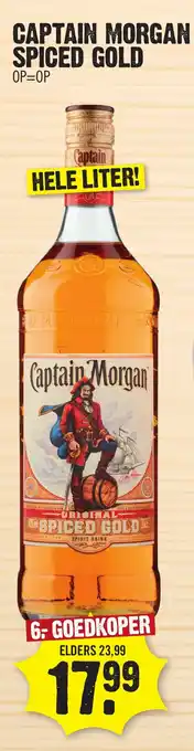 Super Dirck 3 Captain morgan baileys spiced gold aanbieding