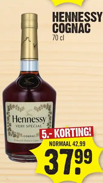 Super Dirck 3 Hennessy cognac aanbieding