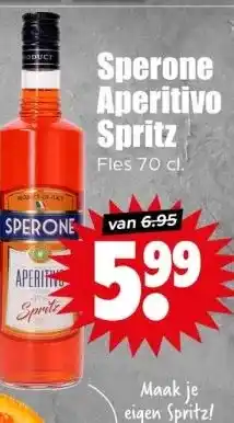 Dirk Sperone Aperitivo Spritz aanbieding