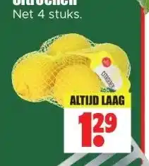Dirk Citroenen aanbieding