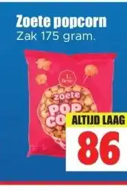 Dirk Zoete popcorn aanbieding