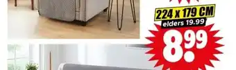 Dirk Fluwelen bank-/stoelbeschermer aanbieding