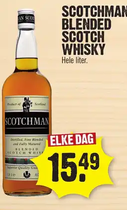 Super Dirck 3 Scotchman blended scotch whisky aanbieding