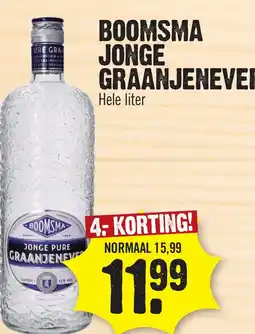 Super Dirck 3 Boomsma jonge graanjenever aanbieding