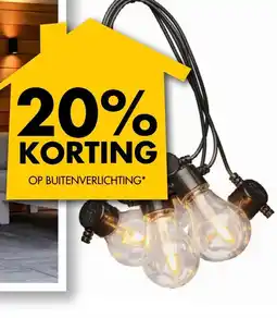 Bouwhof Op buitenverlichting aanbieding