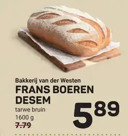 Ekoplaza Bakkerij van der westen frans boeren desem aanbieding