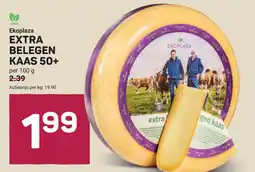 Ekoplaza Ekoplaza extra belegen kaas 50+ aanbieding
