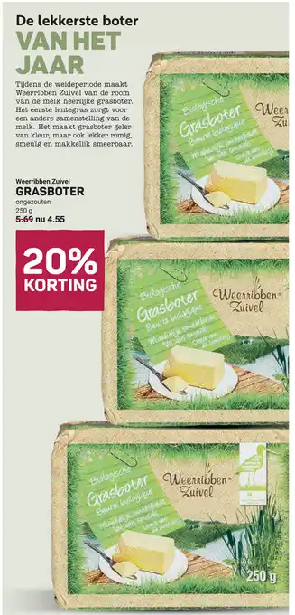 Ekoplaza Weerribben zuivel Grasboter aanbieding