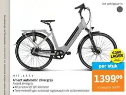 Albert Heijn Villette Amant automatic zilvergrijs aanbieding