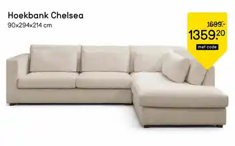 Leen Bakker Hoekbank Chelsea aanbieding
