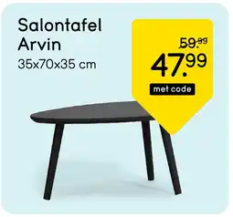 Leen Bakker Salontafel Arvin aanbieding