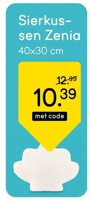 Leen Bakker Sierkus sen Zenia aanbieding
