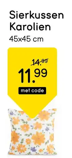 Leen Bakker Sierkussen Karolien aanbieding