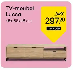 Leen Bakker TV meubel Lucca aanbieding