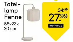 Leen Bakker Tafel lamp Fenne aanbieding
