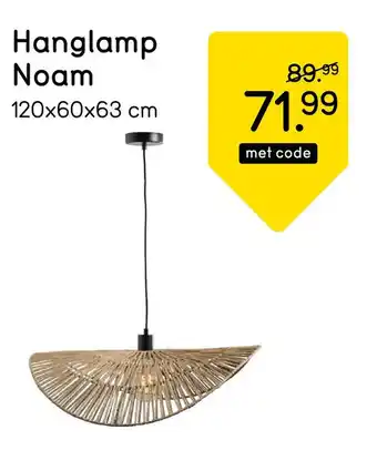Leen Bakker Hanglamp Noam aanbieding