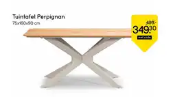 Leen Bakker Tuintafel Perpignan aanbieding