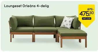Leen Bakker Loungeset Orleans 4 delig aanbieding