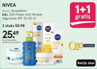 Etos Nivea aanbieding