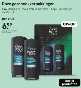 Etos Dove geschenkverpakkingen aanbieding