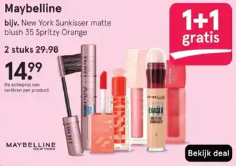 Etos Maybelline aanbieding