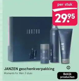 Etos Janzen geschenkverpakking aanbieding
