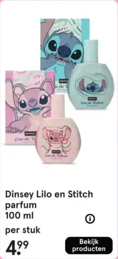 Etos Dinsey Lilo en Stitch parfum aanbieding