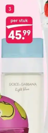 Etos Dolce & Gabbana Light Blue pour Femme aanbieding