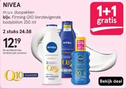 Etos Nivea aanbieding