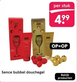 Etos Sence bubbel douchegel aanbieding