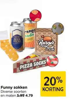 Xenos Funny sokken aanbieding