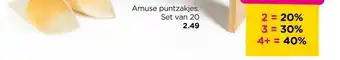 Xenos Amuse puntzakjes aanbieding