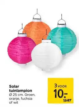 Xenos Solar tuinlampion aanbieding