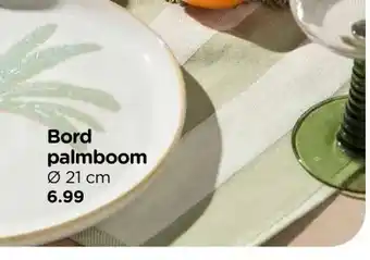 Xenos Bord palmboom aanbieding