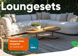 Van der Garde tuinmeubelen Madeira Volta loungeset aanbieding