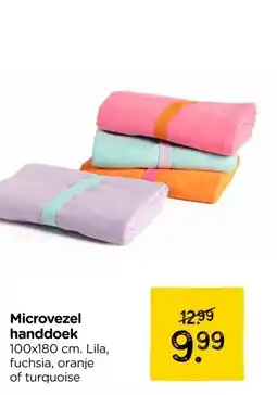 Xenos Microvezel handdoek aanbieding
