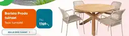 Van der Garde tuinmeubelen Barista Prado tuinset aanbieding