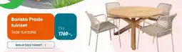 Van der Garde tuinmeubelen Barista Prado tuinset aanbieding