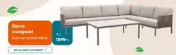 Van der Garde tuinmeubelen Sierra loungeset aanbieding